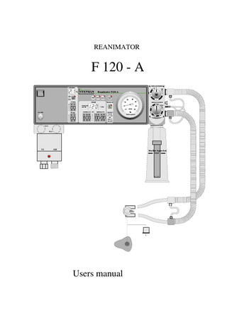 REANIMATOR F120-A User Manual