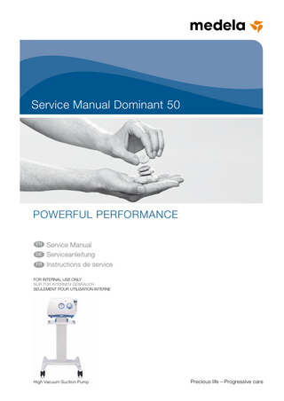 Dominant 50 Service Manual Rev B Nov 2011