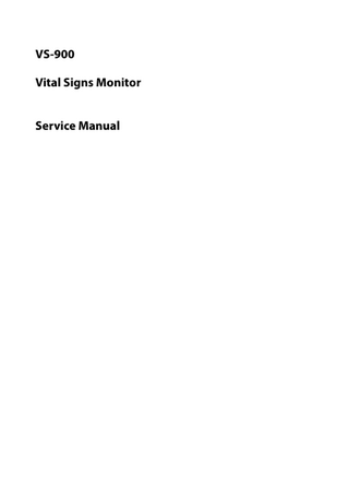 VS-900 Service Manual Ver 3.0 Nov 2014