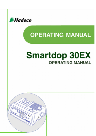 Smartdop 30EX Operating Manual Ver 2.6 Sept 2017