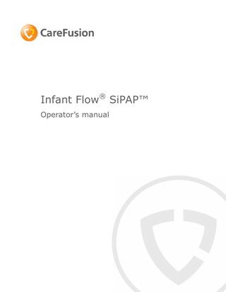 ®  Infant Flow SiPAP™ Operator’s manual  