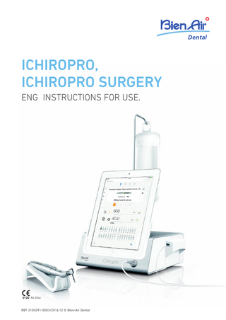 ICHIROPRO SURGERY Instructions for Use Dec 2016