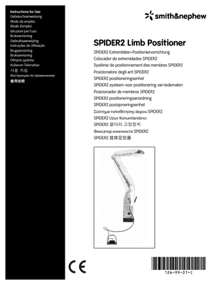 SPIDER2 Limb Positioner Instructions for Use Rev C 