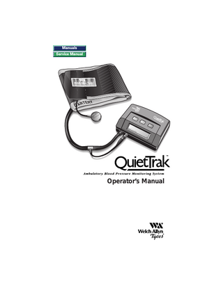 QuiteTrak Operators Manual Rev B