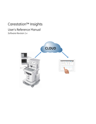 Carestation Insights Users Reference Manual Sw Rev 1.x July 2019