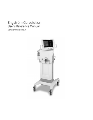 Engstrom Carestation Users Reference Manual Sw Ver 5.X