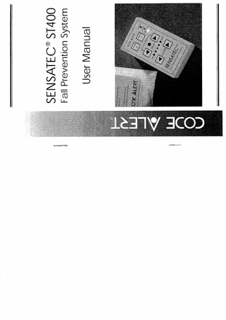 SENSATEC ST400 User Manual