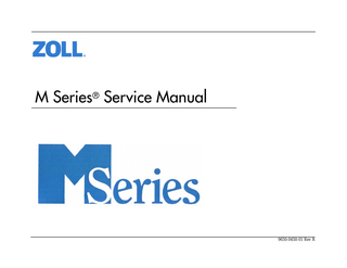 M Series® Service Manual  9650-0450-01 Rev R  