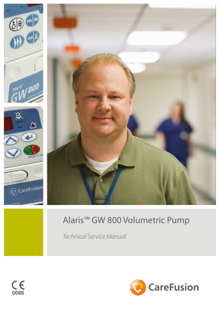Alaris™ GW 800 Volumetric Pump Technical Service Manual  s  