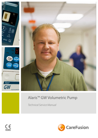 Alaris GW Volumetric Pump Technical Service Manual Issue 21