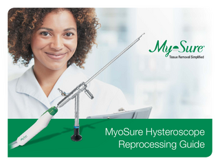 MyoSure Hysteroscope Reprocessing Guide  