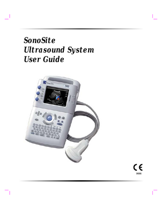 SonoSite Ultrasound System User Guide  