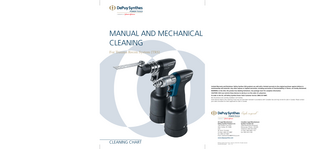 Trauma Recon System TRS Manual and Mechanical Cleaning Chart