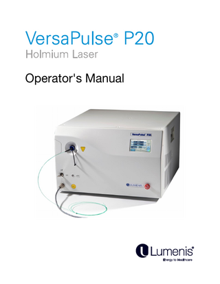 VersaPulse P20 Operator Manual Rev A Oct 2017