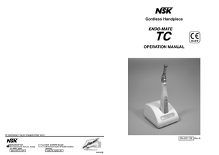 ENDO-MATE TC2 Operation Manual