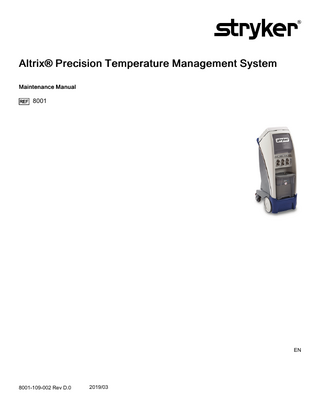 Altrix System Maintenance Manual Rev D.0 March 2019