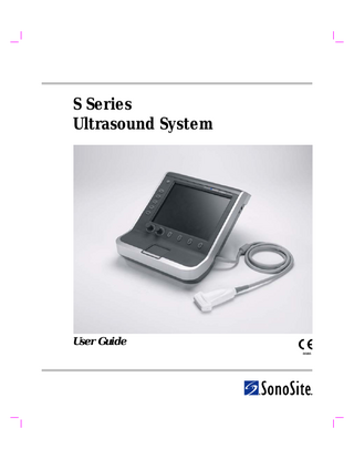 S Series  Ultrasound System User Guide Feb 2010