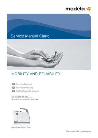 Clario Service Manual Nov 2011