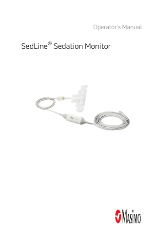 SedLine Sedation Monitor Operators Manual June 2019