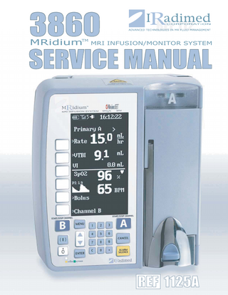 MRidium 3860+ Service Manual section 1 to 4 Rel 6B Aug 2018
