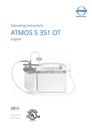 ATMOS S 351 OT Operating Instructions Index 2 May 2020