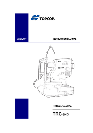 TRC-50 IX Instruction Manual March 2000