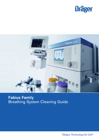 Fabius Family Breathing System Cleaning Guide 2012