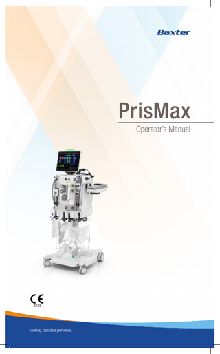 PrisMax Operators Manual Program Version 2.XX Nov 2018