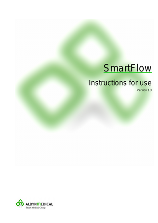 SmartFlow Instructions for use Version 1.3  