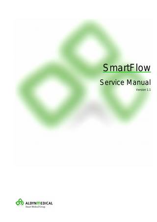 SmartFlow Service Manual Version 1.1  
