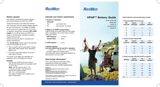 VPAP Battery Guide Aug 2010