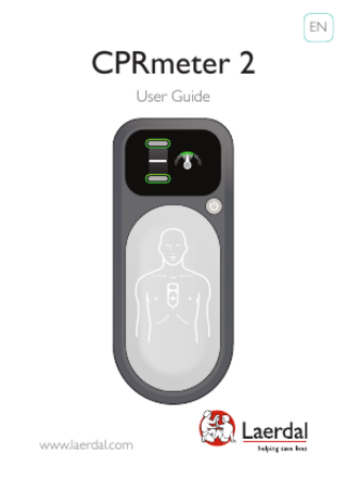 EN  CPRmeter 2 User Guide  www.laerdal.com  