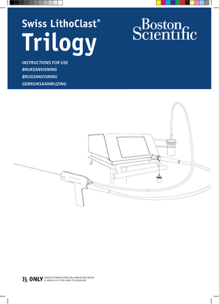 Swiss LithoClast Trilogy Instructions for Use Rev G Feb 2019