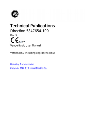 Venue Basic User Manual Rev 3 Ver R3.0 Nov 2020