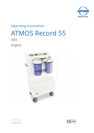 ATMOS Record 55 DDS Operating Instructions Index 26 June 2020