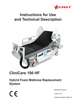 Clinicare 100HF Instructions for Use and Technical Description V04 April 2020