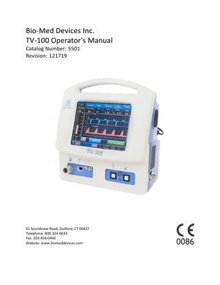 TV-100 Operators Manual Rev 121719