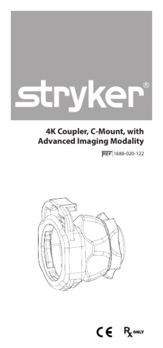 4K Coupler, C-Mount, with Advanced Imaging Modality REF 1688-020-122  