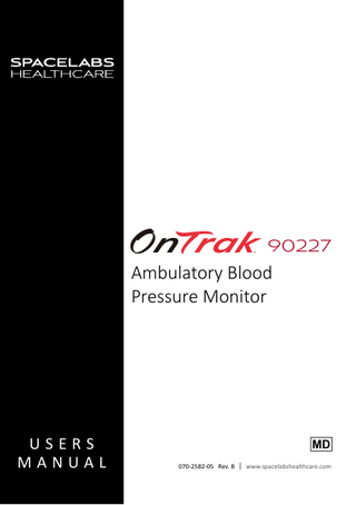OnTrak 90227 Users Manual 4th Edition Rev B
