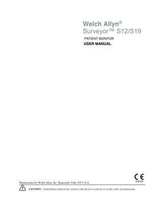 Surveyor S12 and S19 User Manual Rev E V3.1.0 Oct 2019