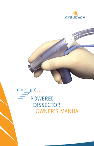 diego Powered Dissector Owners Manual Rev April 2007