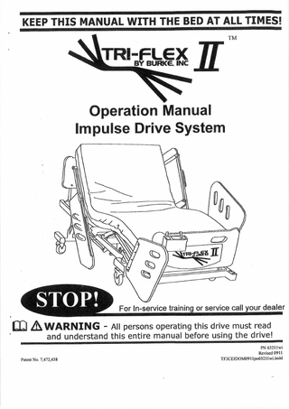 TRI-FLEX II Operation Manual Revised 0911