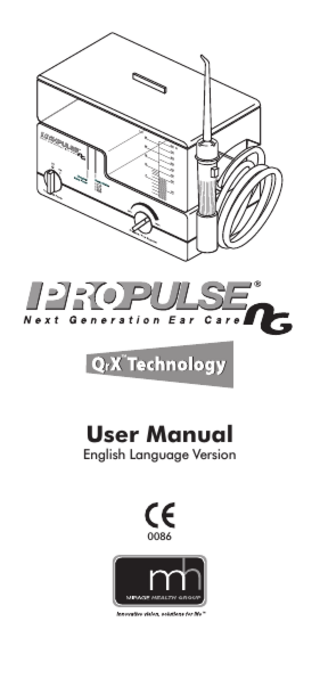 User Manual  English Language Version  0086  