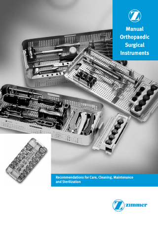 Manual Orthopeadic Surgical Instruments Rev 3