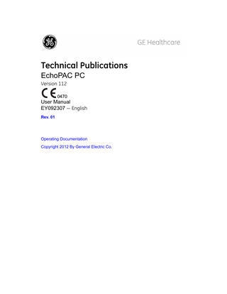 EchoPAC PC User Manual Ver 112