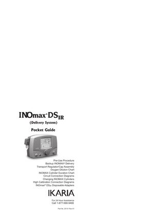 INOmax DS ir Pocket Guide Rev -01