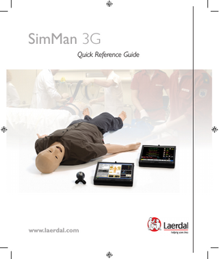SimMan 3G Quick Reference Guide  www.laerdal.com  
