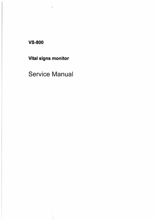 VS-800 Service Manual V1.0