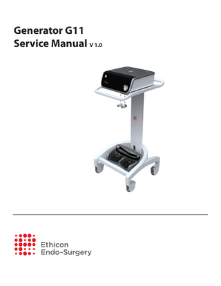 Generator G11 System Service Manual V1.0