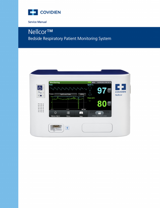 Bedside Respiratory Patient Monitoring System Service Manual Rev B June 2012
